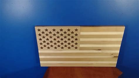 cnc machine for wood flags|laser engraved flag image.